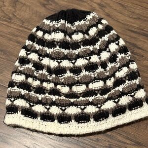 Goldbergh Checkered Knit Beanie